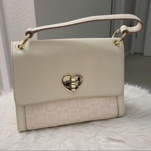 Lovcat Leather heart ❤️ shoulder bag with handle